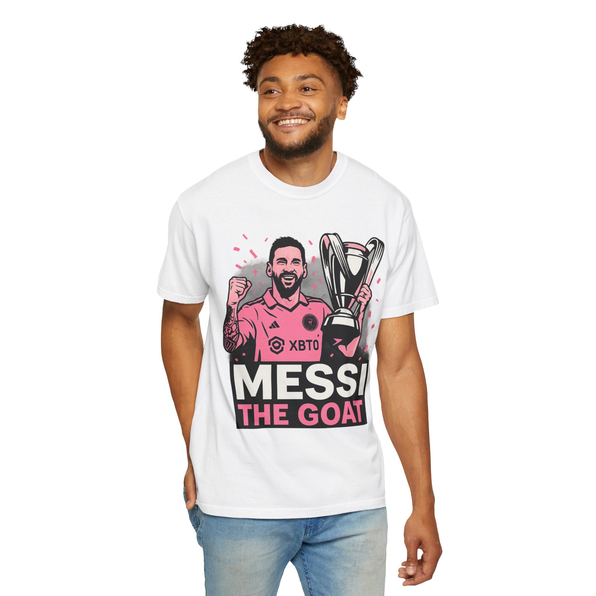 MESSI – THE GOAT | Limited Edition Championship Unisex Tee
