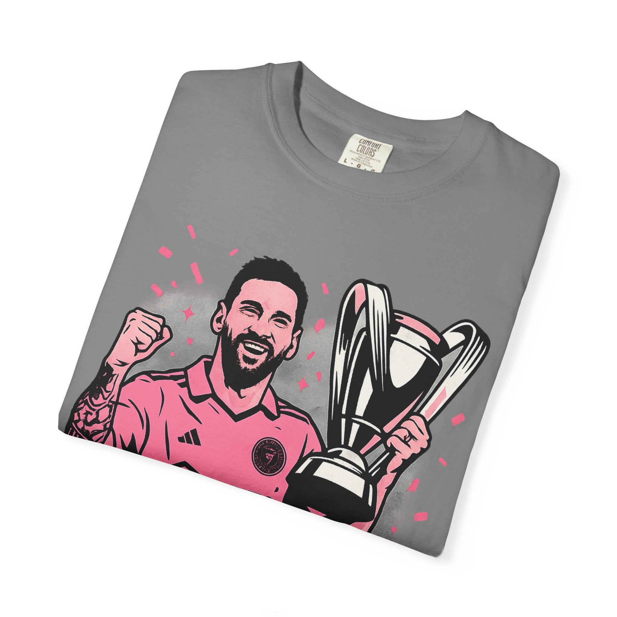 MESSI – THE GOAT | Limited Edition Championship Unisex Tee