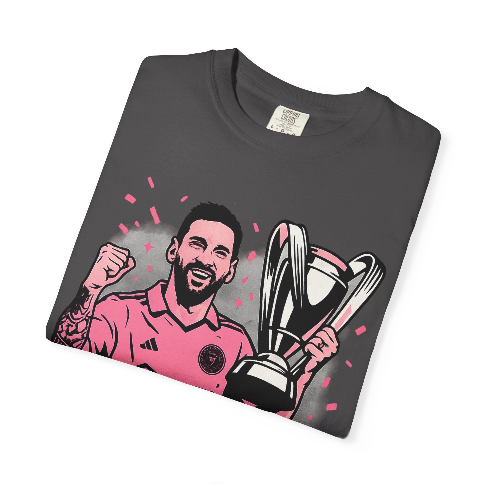 MESSI – THE GOAT | Limited Edition Championship Unisex Tee