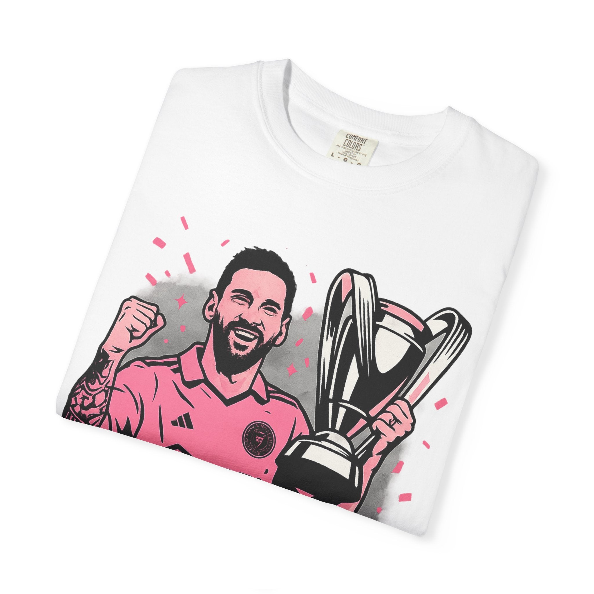 MESSI – THE GOAT | Limited Edition Championship Unisex Tee
