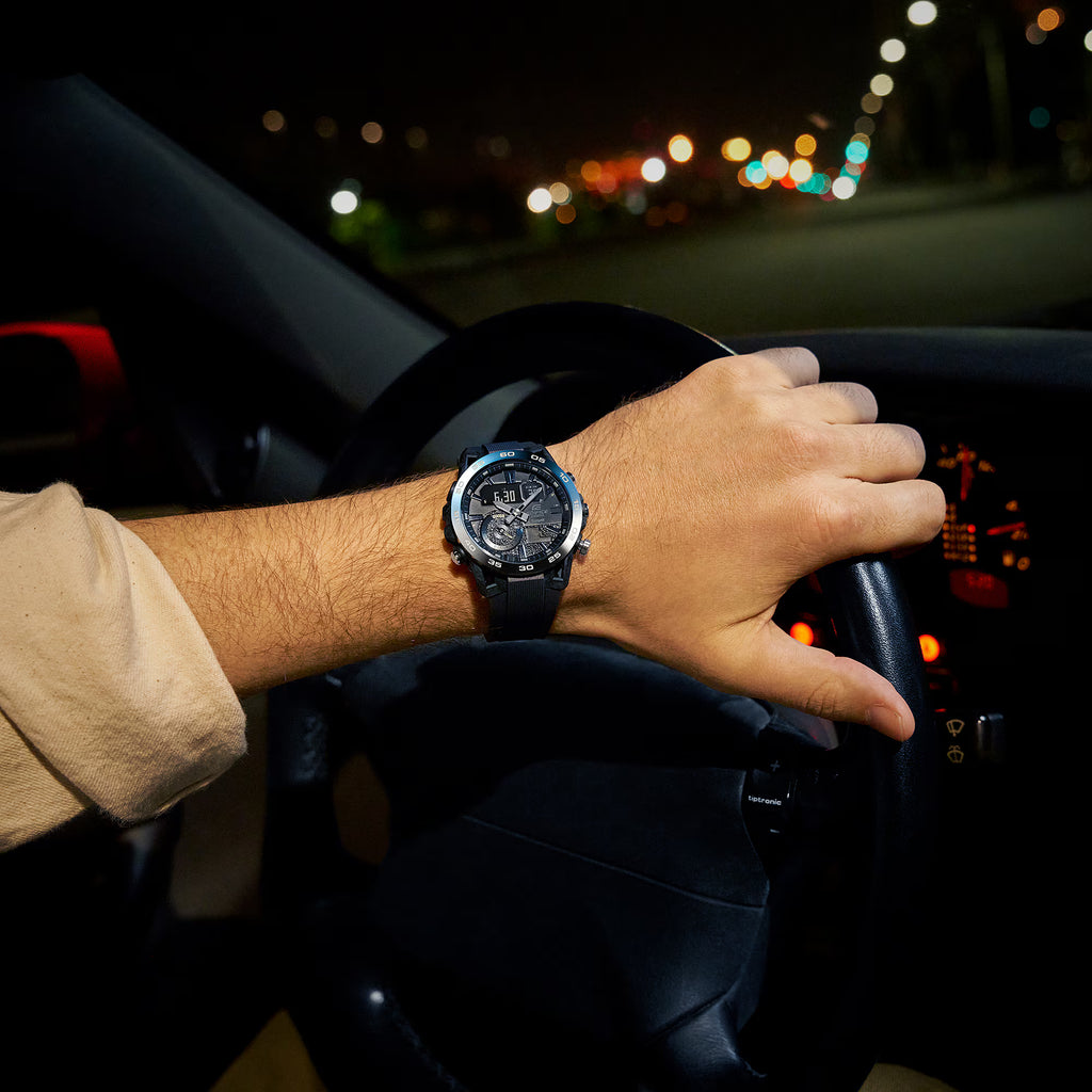 Casio Edifice Night Drive Edition – Where Motorsport Meets Midnight Style